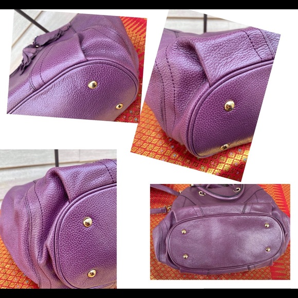 MCM Purple Satchel Bag - Picture 3 of 8
